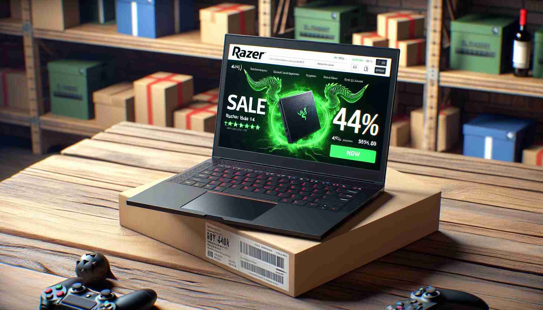 Oszczędź 44%! Razer Blade 14 Gaming Laptop w atrakcyjnej cenie na Amazon