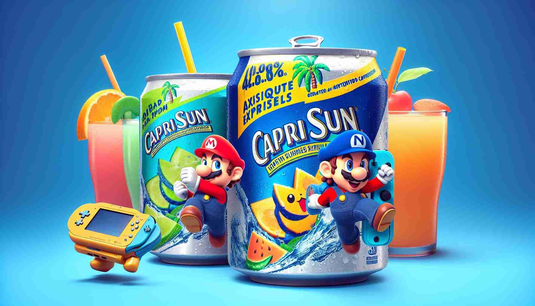 Capri Sun i Nintendo łączą siły, przynosząc nam unikalne doznania w świecie napojów