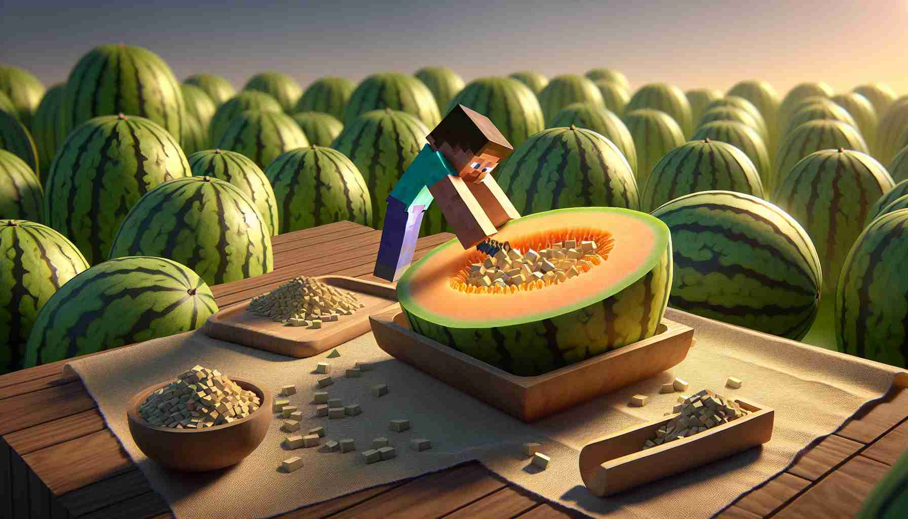 Jak zdobyć nasiona melon w Minecraft?