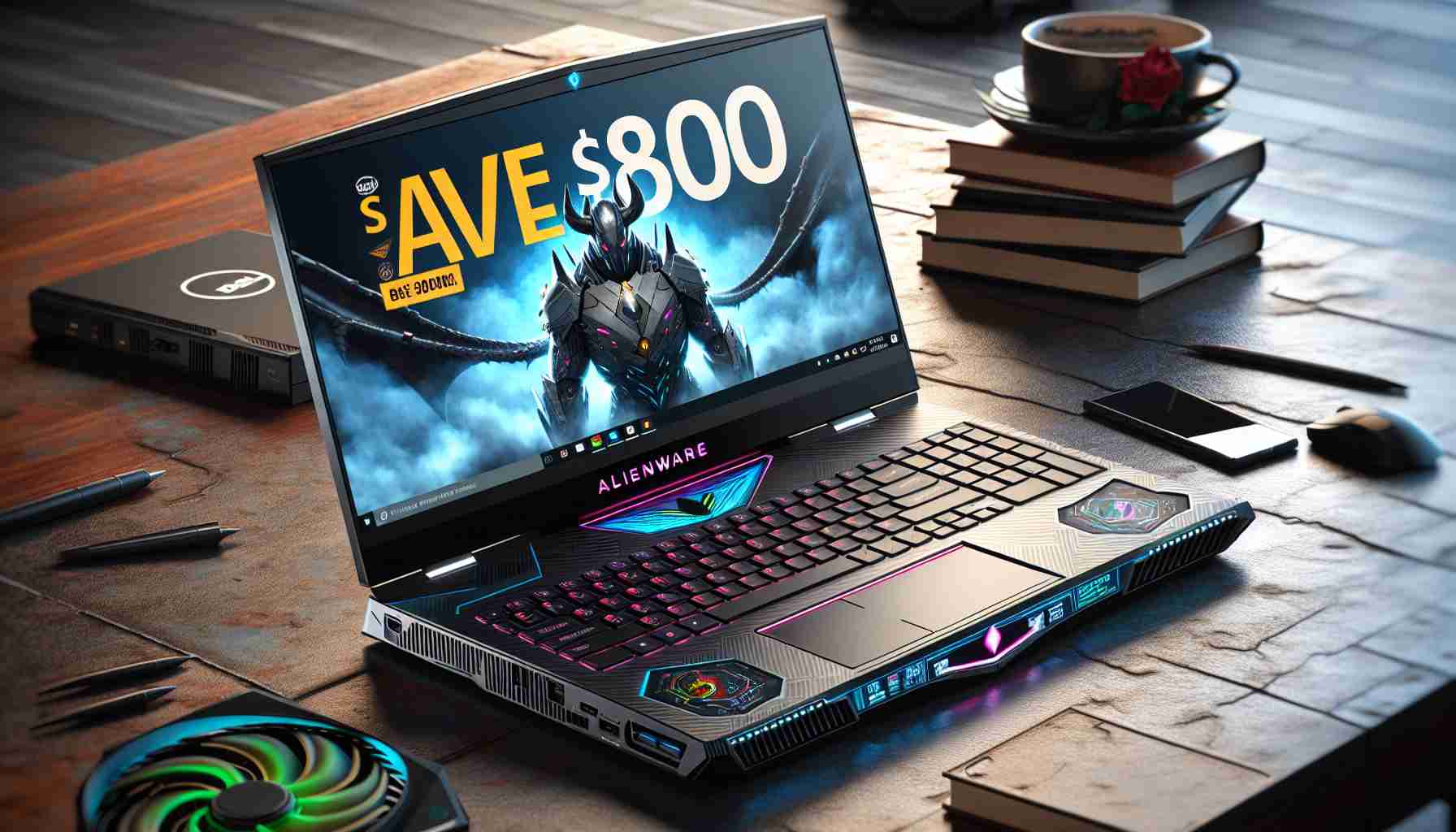 Oszczędź 800 dolarów na laptopie do gier Alienware m18 od Della