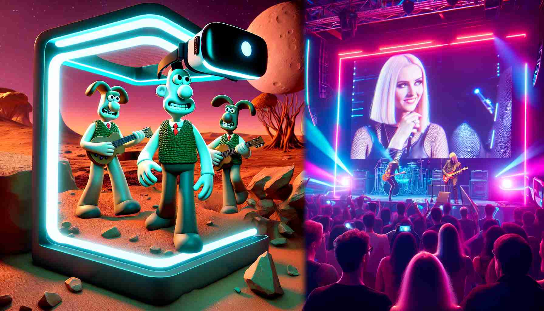 Wielkie przygody VR w Meta Quest 3: Wallace i Gromit na Marsie i K-popowy koncert BLACKPINK