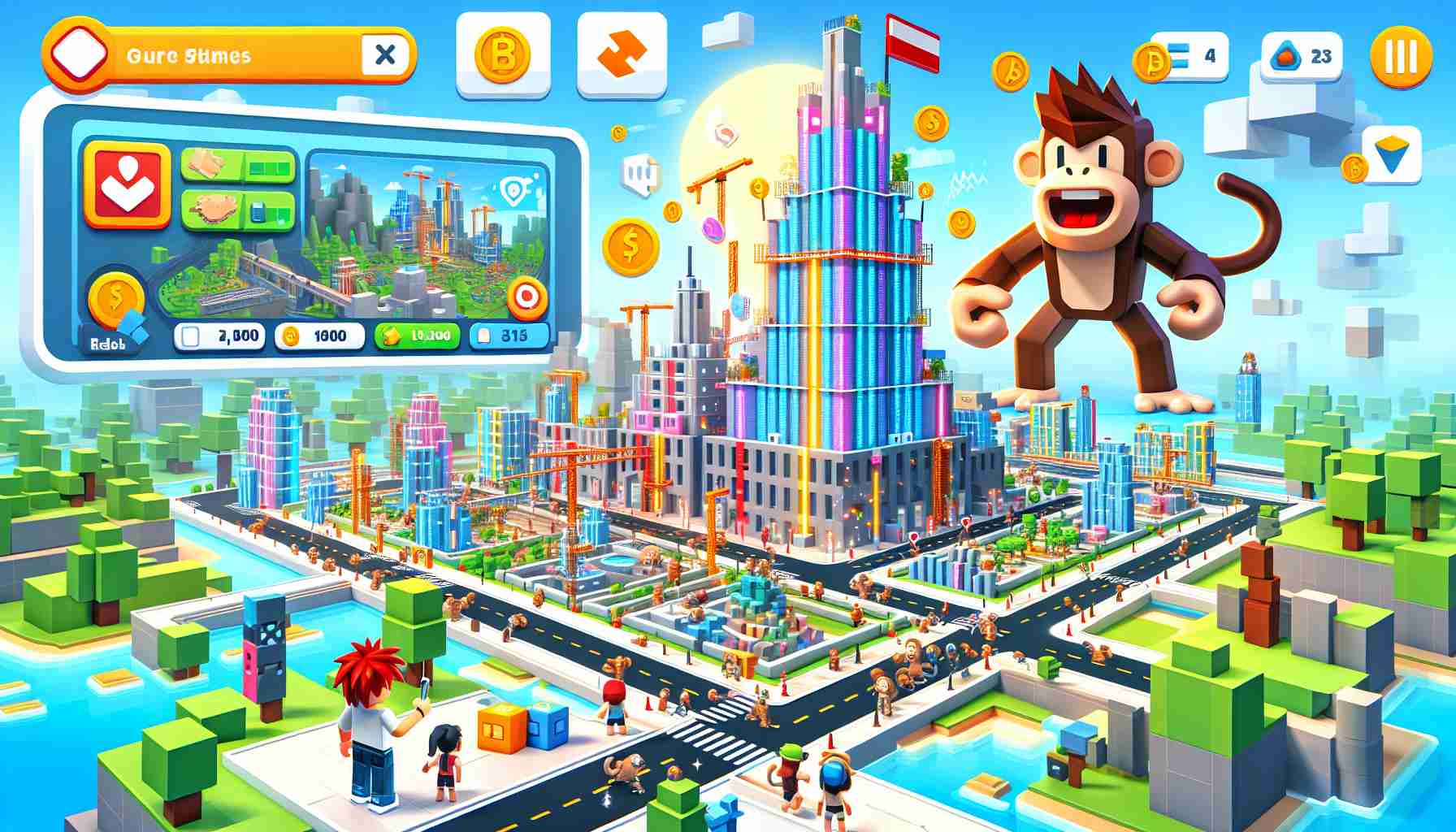 Monkey Tycoon – The Ultimate Tower-Building Game on Roblox