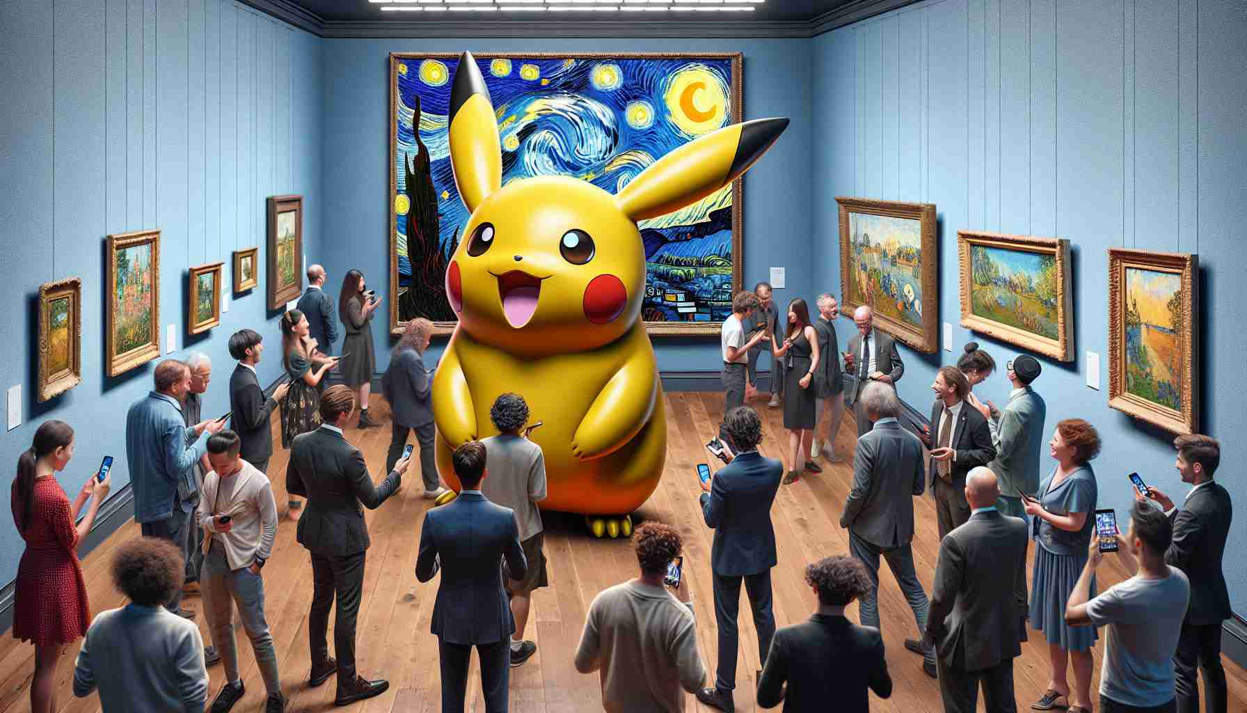 Wydarzenie w Muzeum Van Gogha -szokujący przekręt wokół wystawy Pokemon