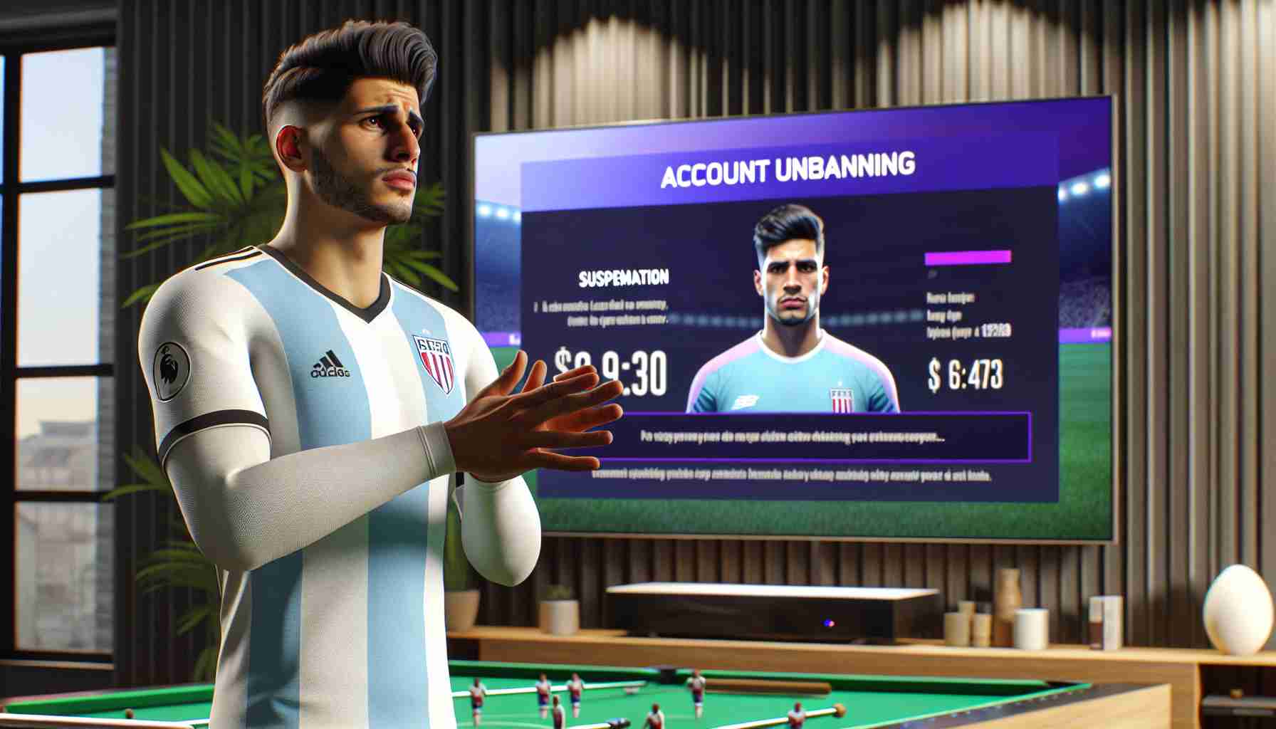 Striker Gabriel Jesus Loses Money and Pleads for Account Unban in Popular Video Game