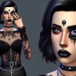 Ekspansja “Goth Galore” w grze The Sims 4 – problemy z okiem postaci