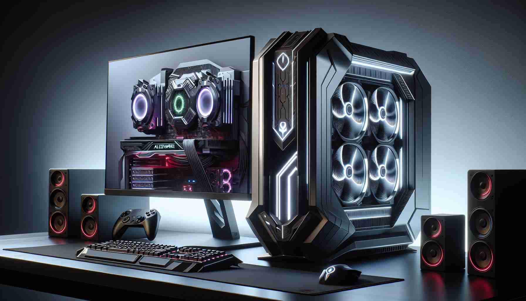 Nowoczesna oferta na komputer gamingowy Alienware Aurora R15 z wyposażeniem RTX 4080