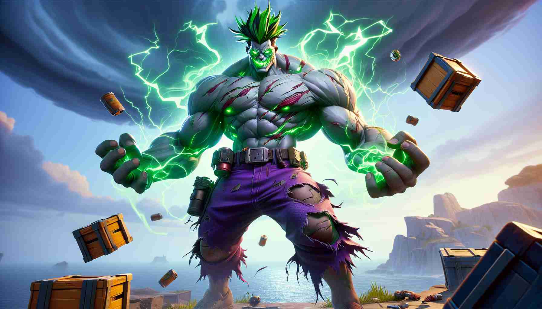 Dynamite Concept: Broly Unleashed in Fortnite