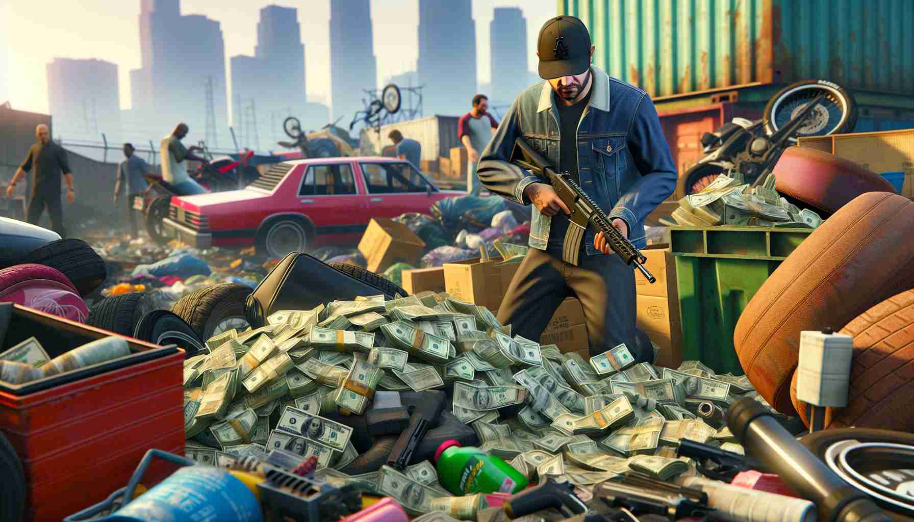 Jakie zarobki mogą osiągnąć gracze w Grand Theft Auto Online na podwórzu ze złomem?