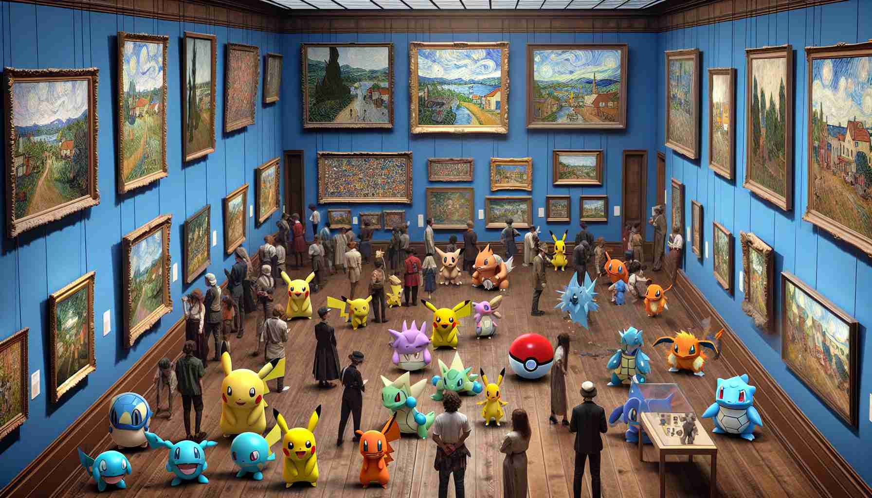 Rozwój wydarzeń związanych z wystawą Pokémon w Muzeum Van Gogha