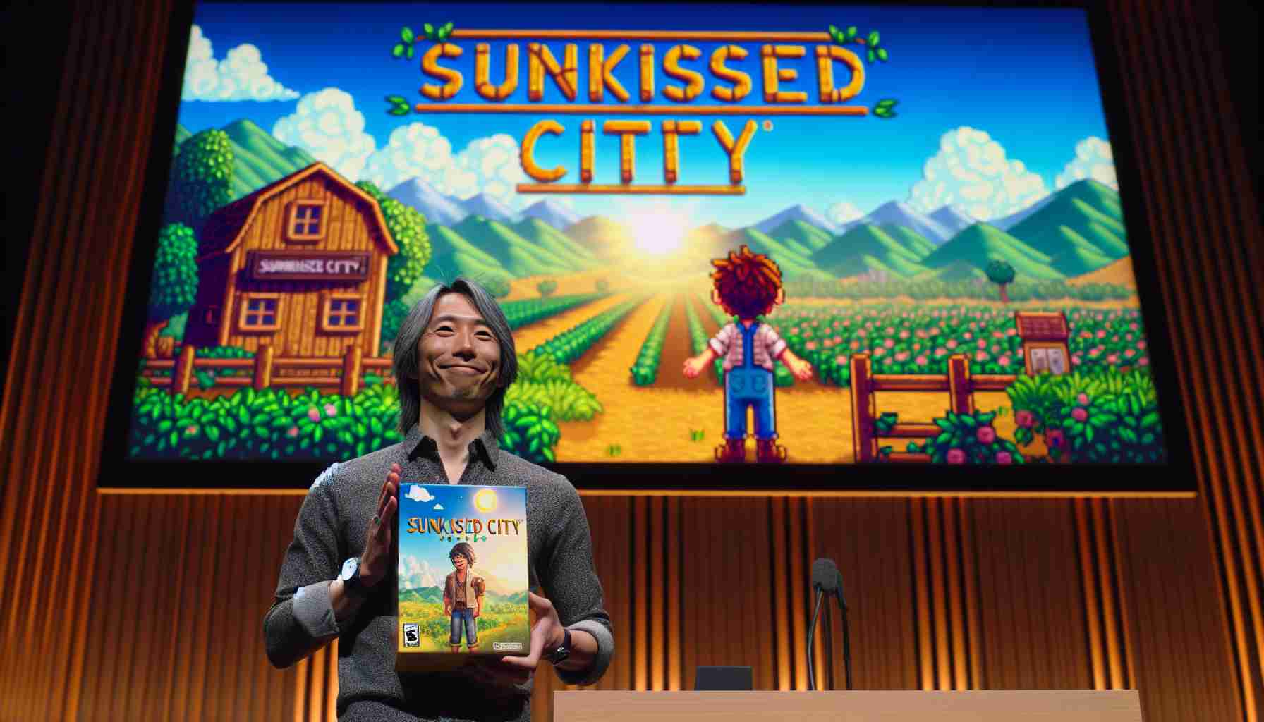 Arthur „Mr. Podunkian“ Lee ogłasza Sunkissed City, nowe życiowe symulacje w stylu Stardew Valley