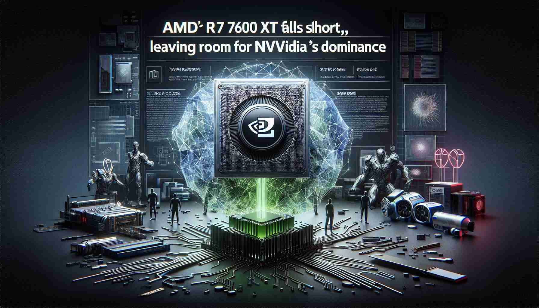 AMD’s RX 7600 XT Falls Short, Leaving Room for Nvidia’s Dominance