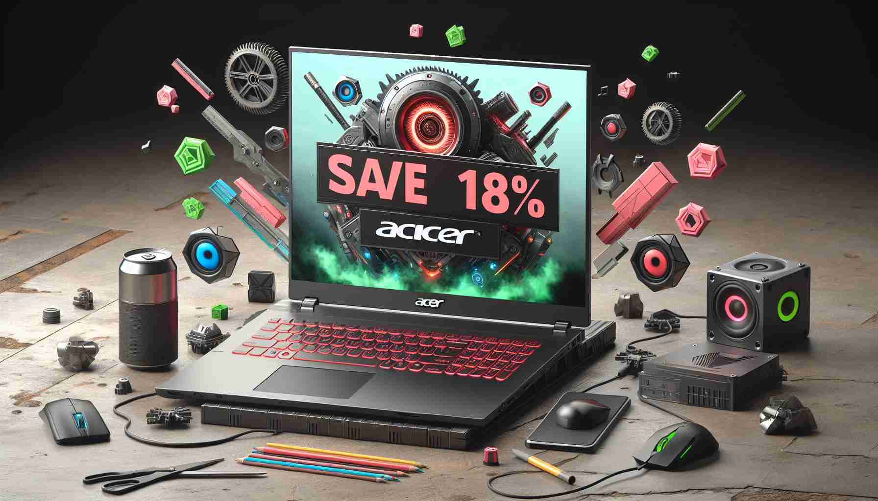 Oszczędzaj 18% TERAZ! Laptop do gier Acer Nitro 17