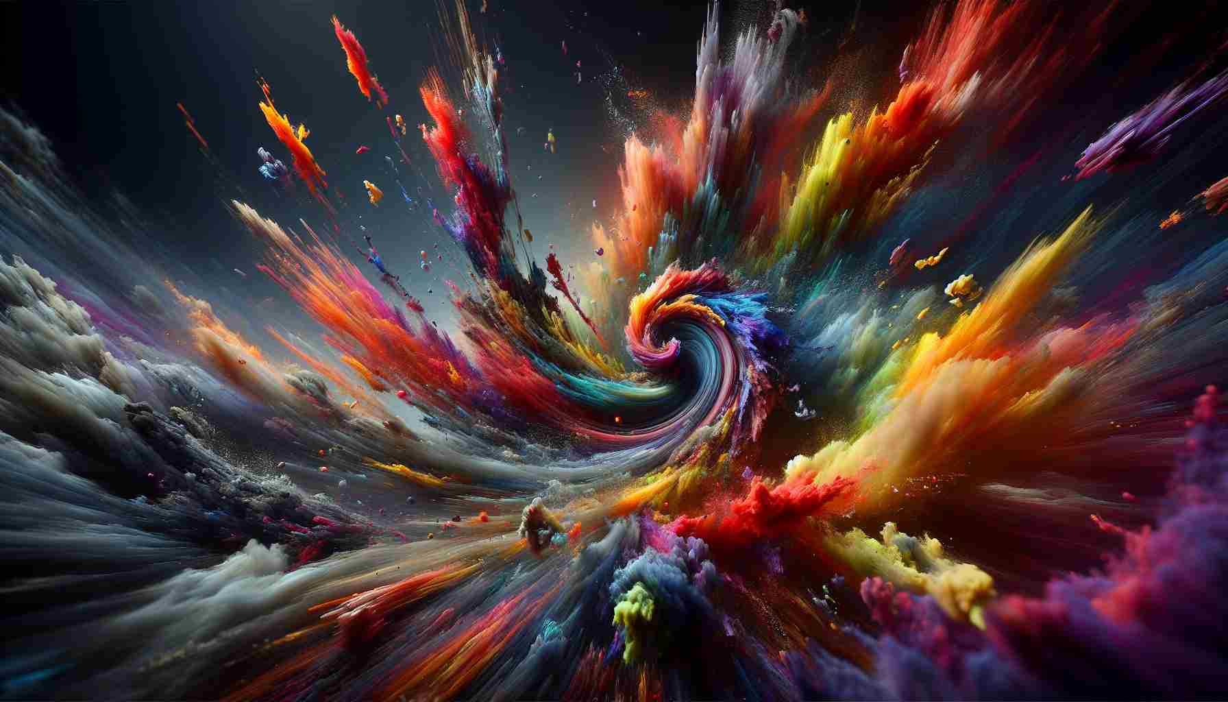 Dimensional Slaughter: A Chaotic Dance of Color and Carnage