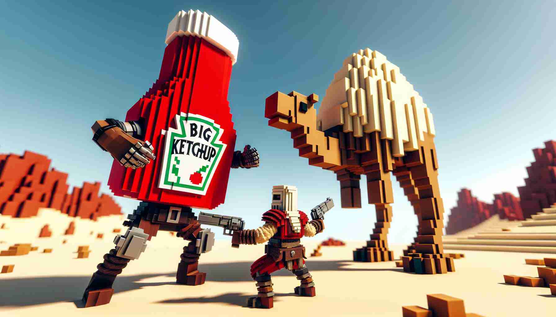 Ravager vs. Llama: Ketchup vs. Mayonnaise – When Minecraft Mobs Clash