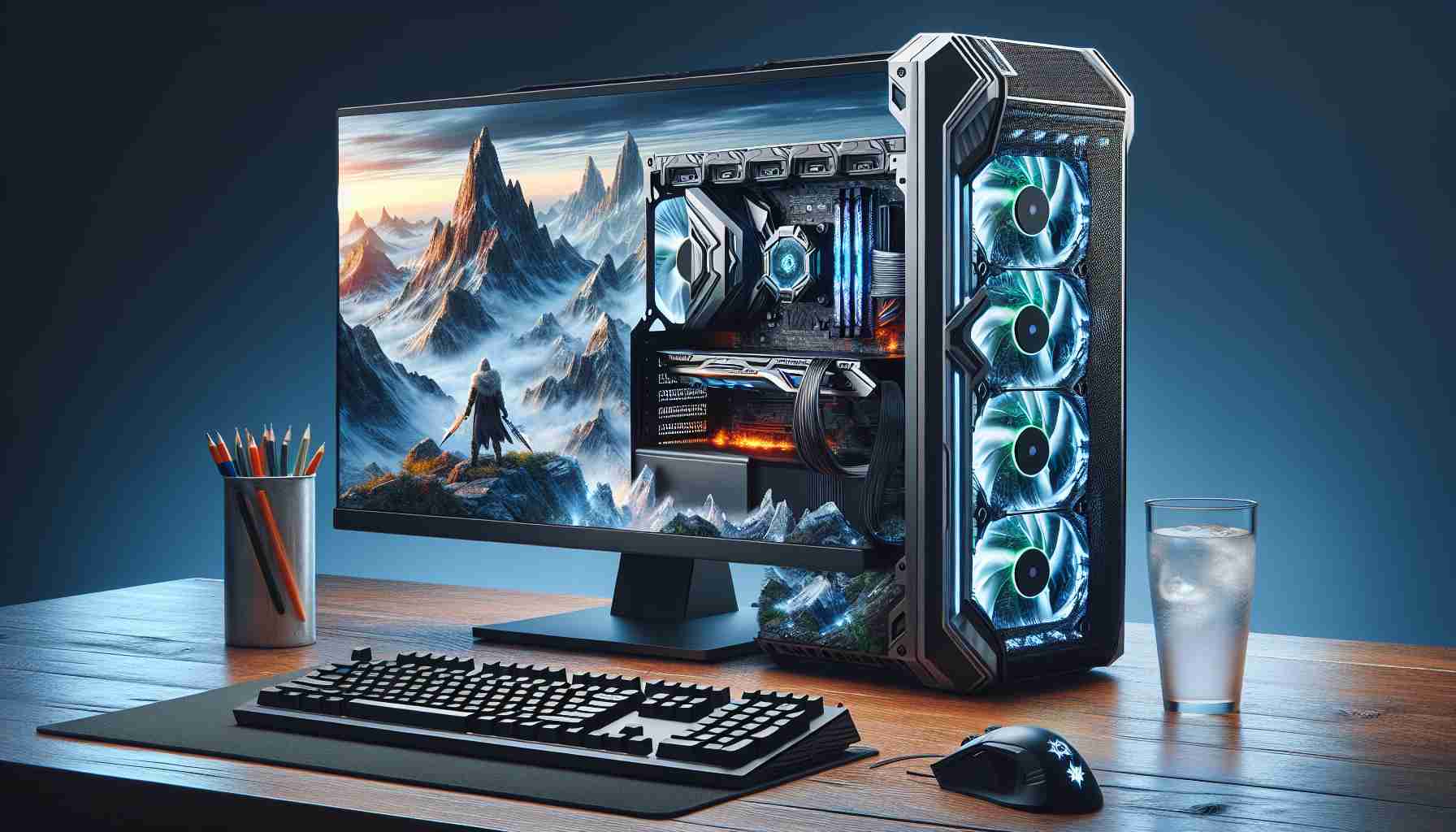 Nowa oferta na komputer gamingowy Thermaltake LCGS Glacier 460