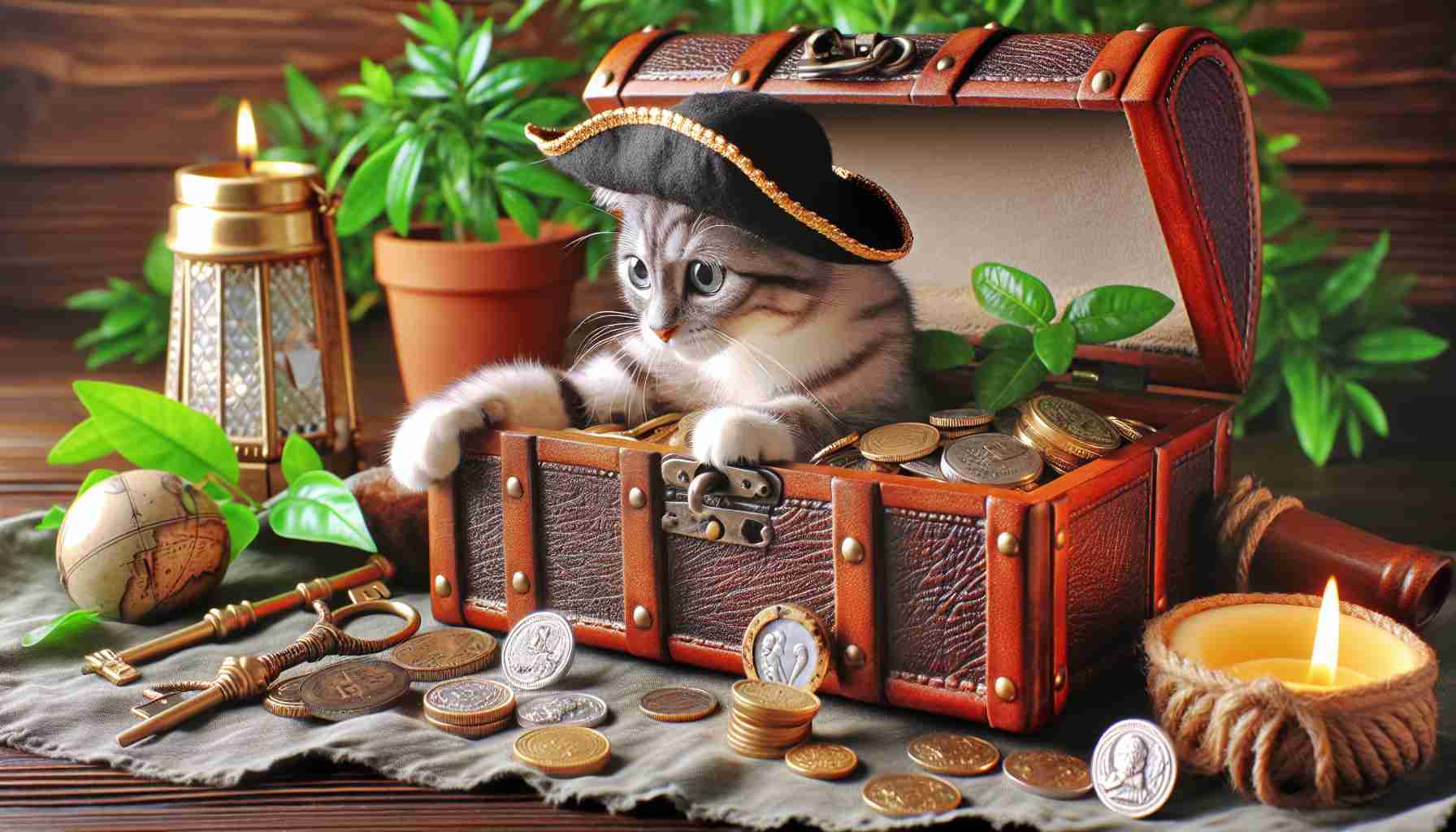 Zdobądź doskonałą skarbówkę w Purrfectly Clean Treasure Hunt