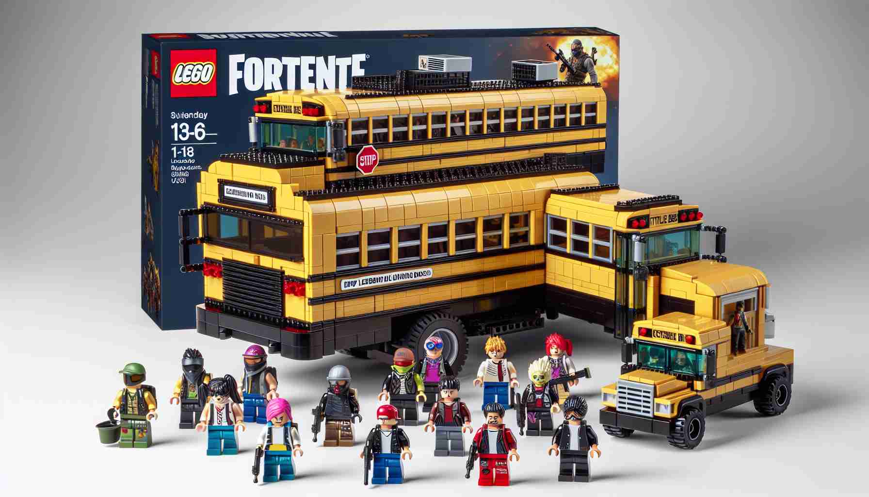 Nowe zestawy LEGO Fortnite zwiastują legendarny Battle Bus i aż 10 minifigurek