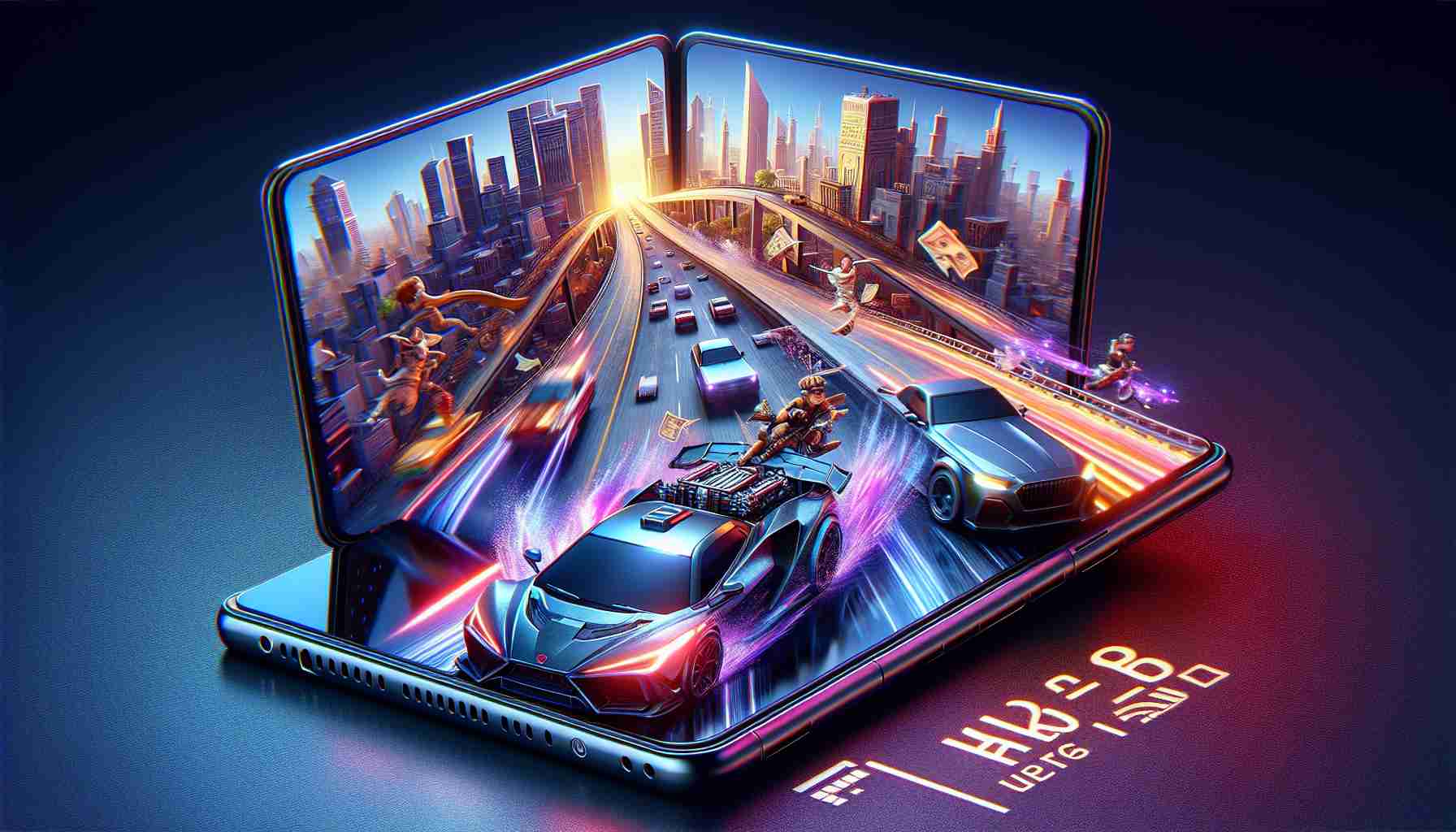 Nowa era w grach na składane smartfony: HONOR i Gameloft sprzymierzają się w celu stworzenia 120 klatek na sekundę w grze Asphalt 9: Legends na modelu Magic V2 RSR.