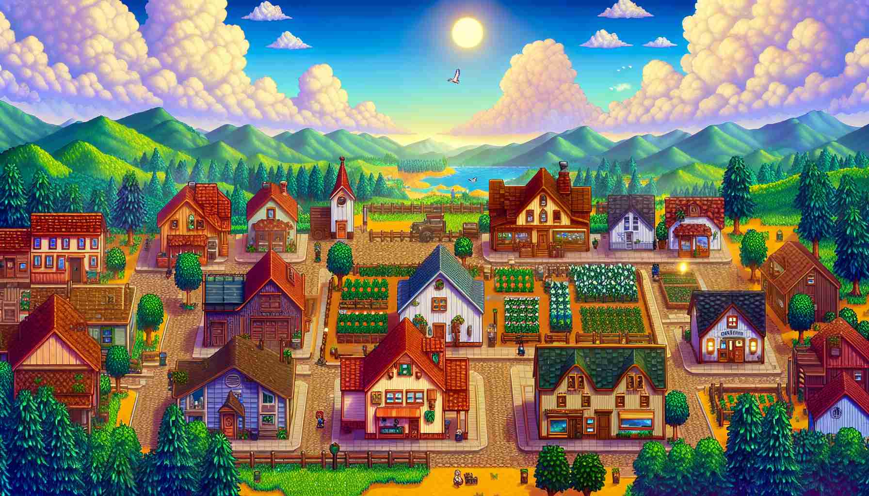 Odwiedź centrum Stardew Valley dzięki nowemu modyfikacji