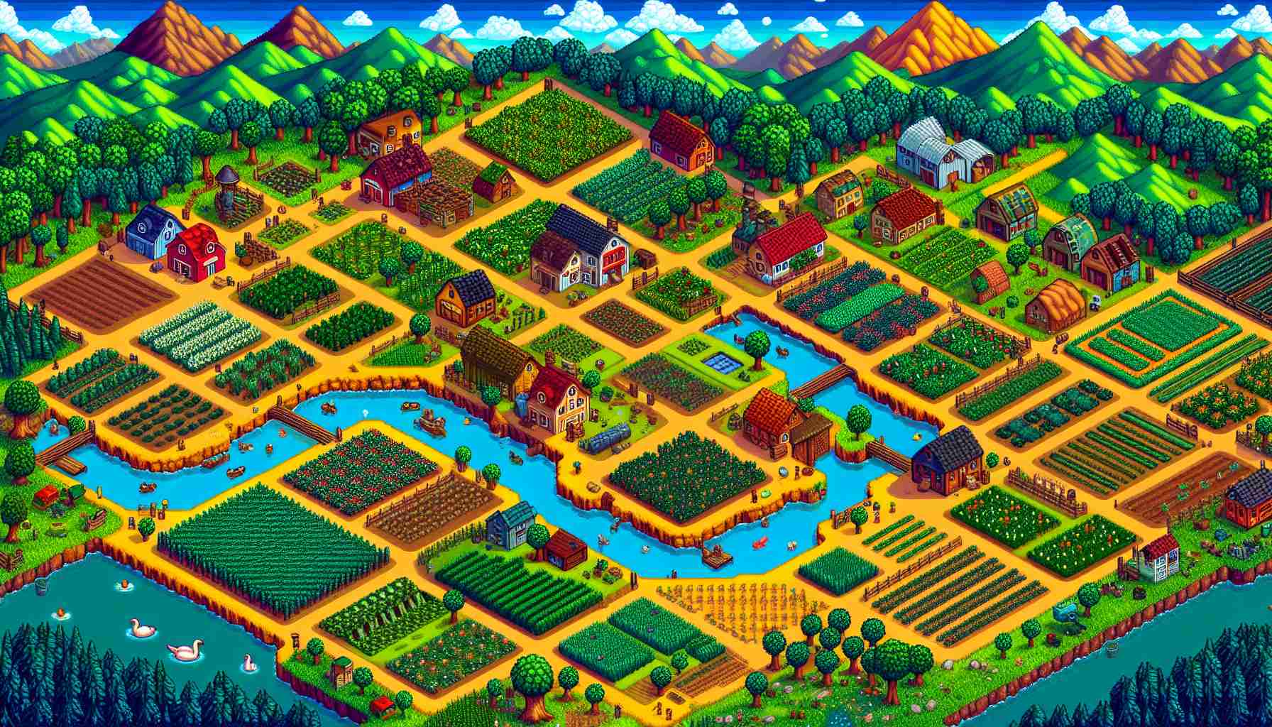 Którą farmę wybierzesz w grze Stardew Valley?