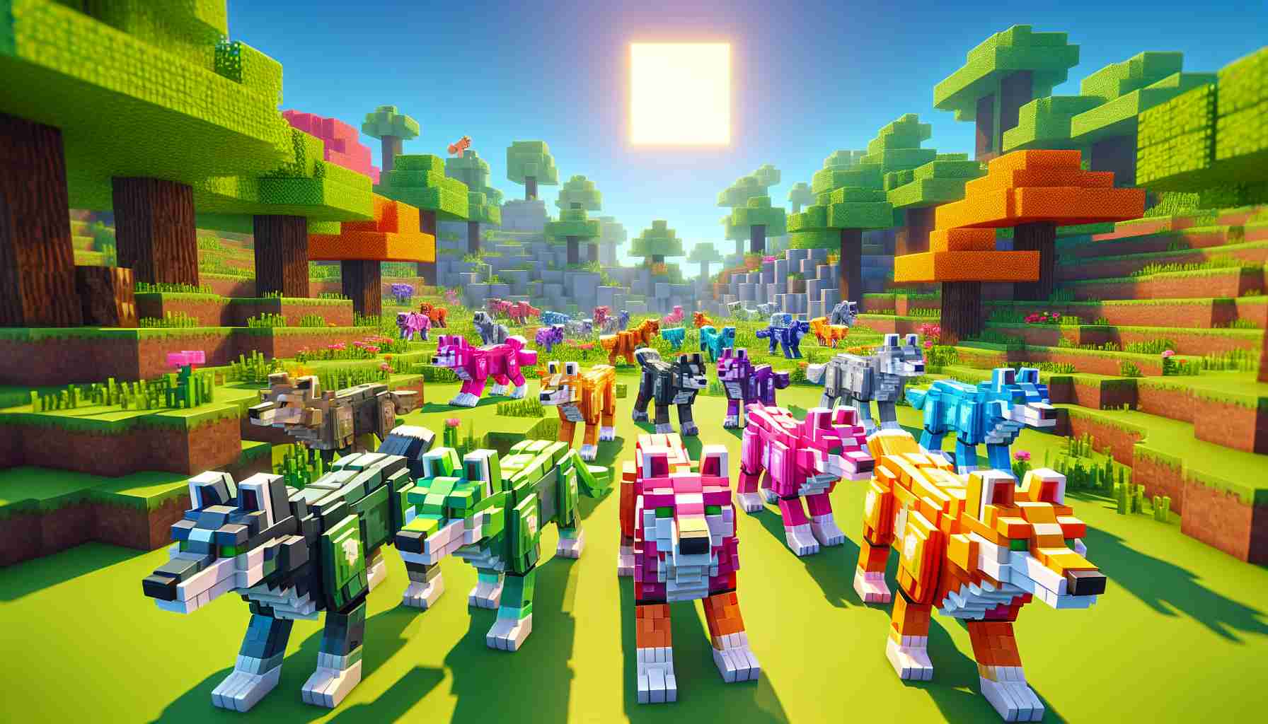 Minecraft’s Update 1.21: Unleashing the Power of Colorful Wolf Armor