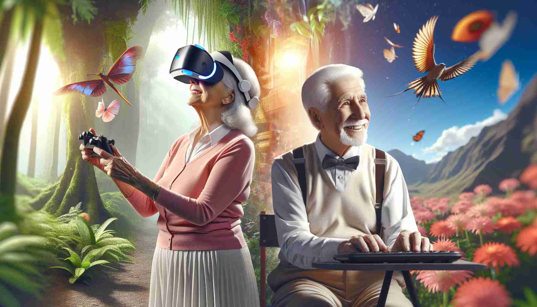 Virtual Reality Transforms the Lives of Seniors: A Path to Positivity