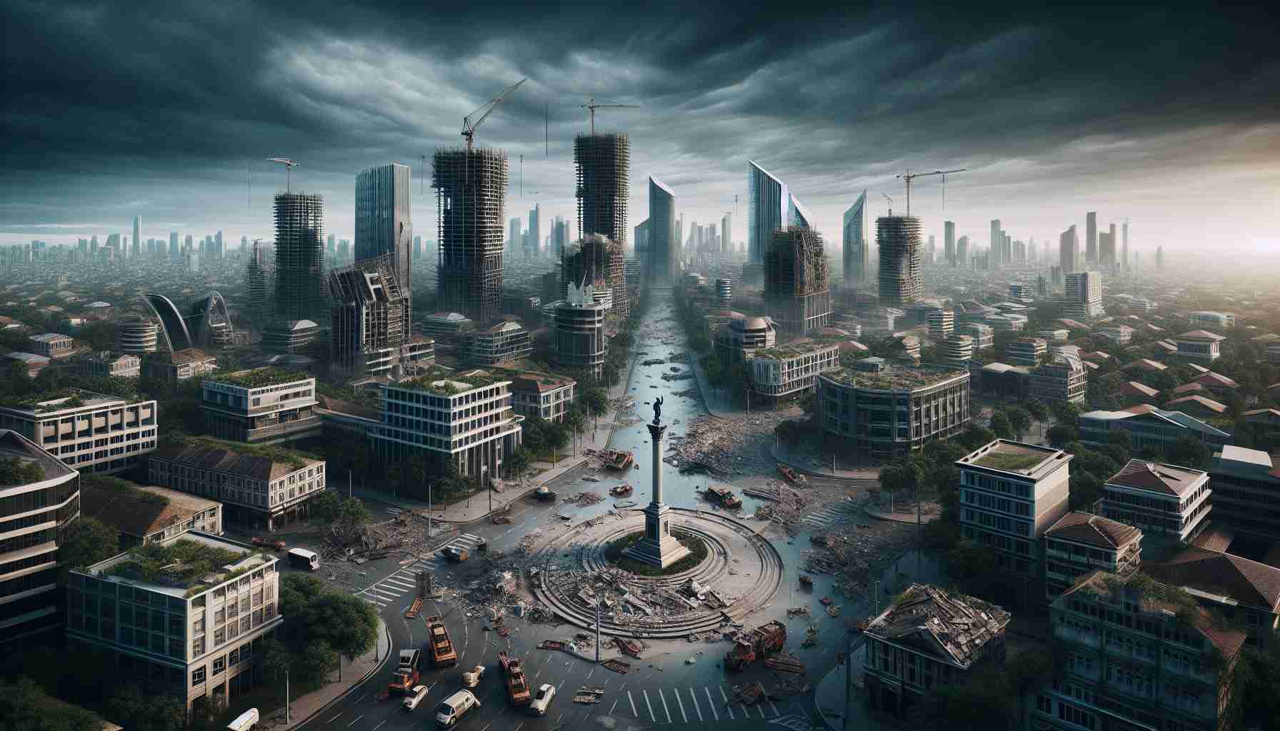 Overthrown: A Chaotic Twist to City Building