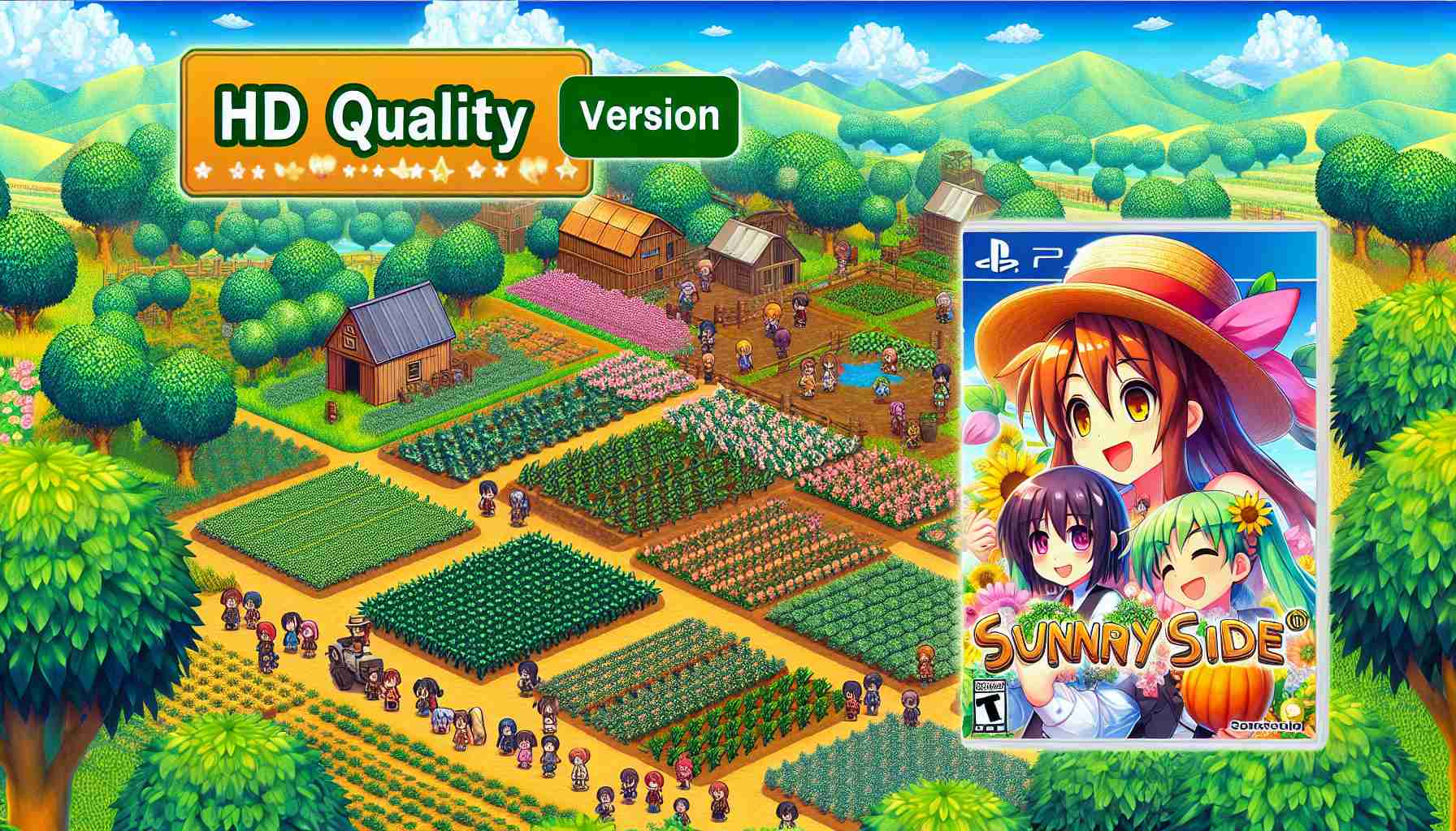 Nowa odsłona gry SunnySide: połączenie estetyki anime i mechaniki Stardew Valley