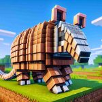 Czy Minecraftowe armadillo jest najbardziej «blokowym» stworem?