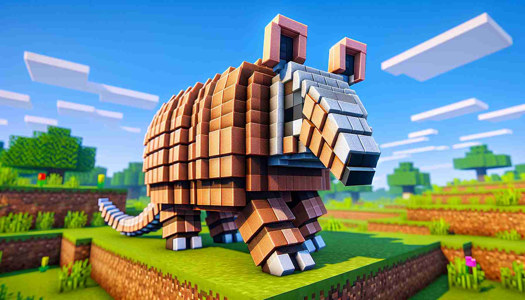 Czy Minecraftowe armadillo jest najbardziej “blokowym” stworem?