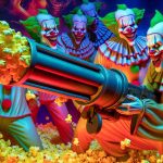 Killer Klowns from Outer Space: The Power Struggle with the Popcorn Bazooka