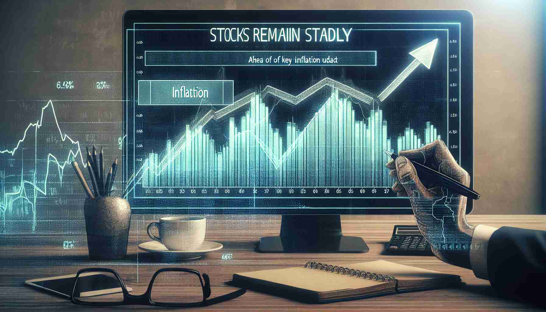 Stocks Remain Steady Ahead of Key Inflation Update