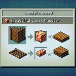 How to create the stunning copper trapdoor in Minecraft