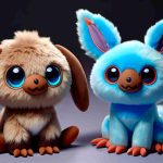 Sanei to Release New Pokemon Plushies: Fidough and Paldean Wooper