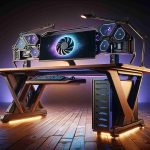 New Gaming Desk by ThunderX3 Improves PC Temperatures with Innovative Design