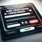 Age Verification Required for Account Creation