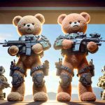 Protective Teddy Bears in New FPS Game Stuffed