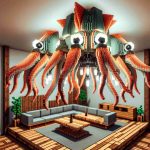 Unusual Minecraft Build Turns Squids into Chandeliers