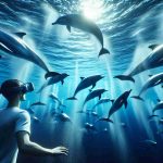 Experience the Majestic Underwater World: A Virtual Reality Dive with Dolphins