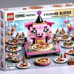 New Lego Minecraft Set Announced for Comic-Con: Pig’s Pizza Party