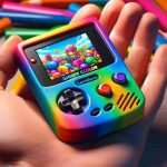 Introducing the Thumby Color: A Miniature Gaming Handheld Bursting with Fun