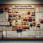 Sam’s Favorite Gifts and Schedule Revealed