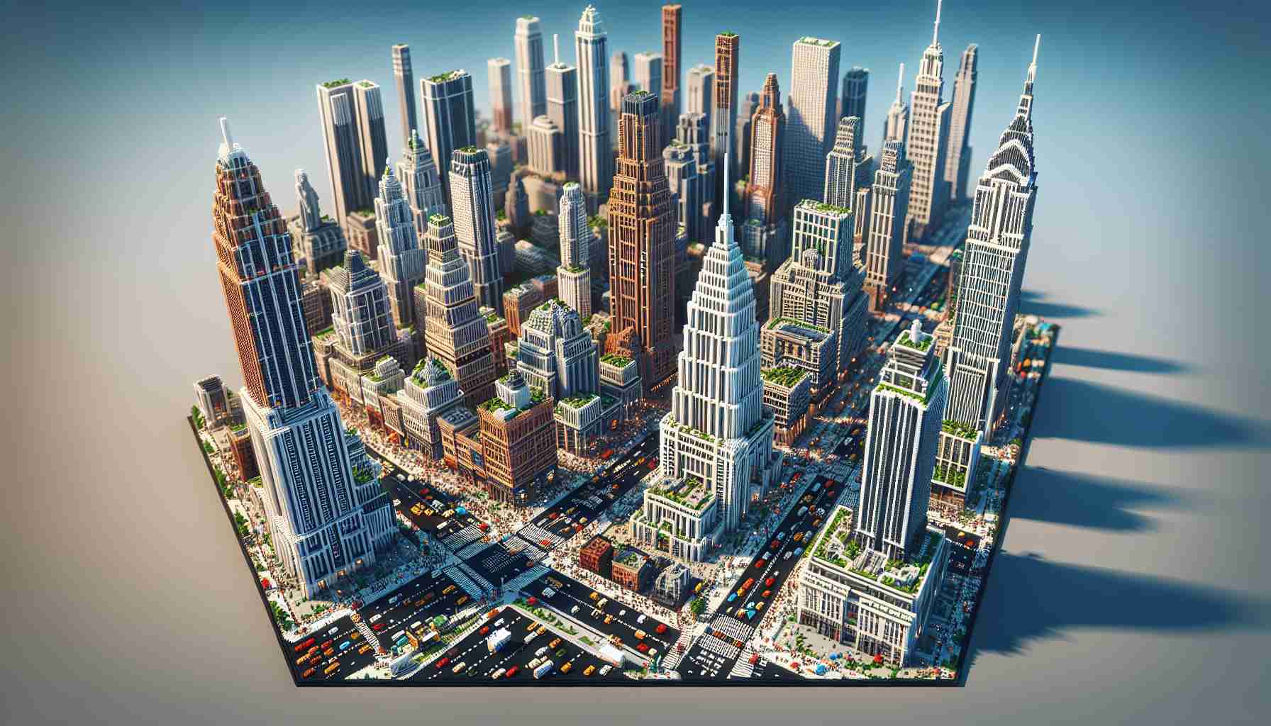 Epic Minecraft Project Replicates New York City