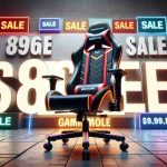 Massive Discount on GTRacing 890MF Gaming Chair Awaits