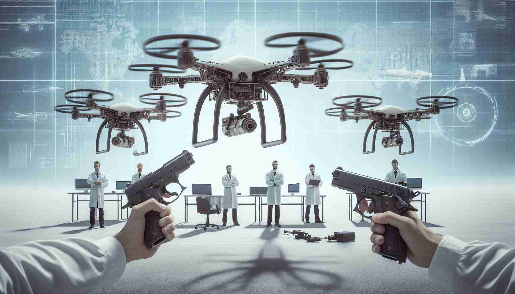 Sig Sauer Experimenting With Pistol Armed Quadcopters: A New Era In Drone Technology