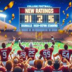 New Ratings Ignite Excitement in College Football