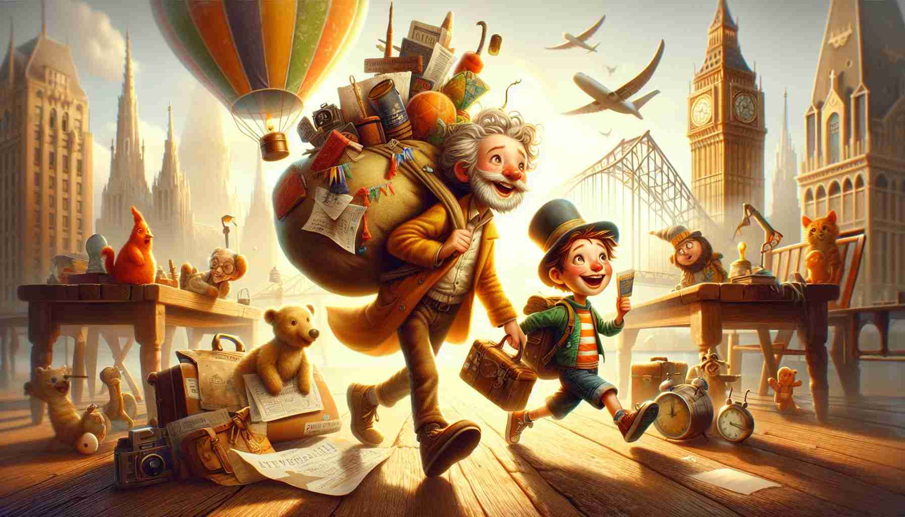 Discover the Whimsical Adventure of Buddy and Bag Boy!