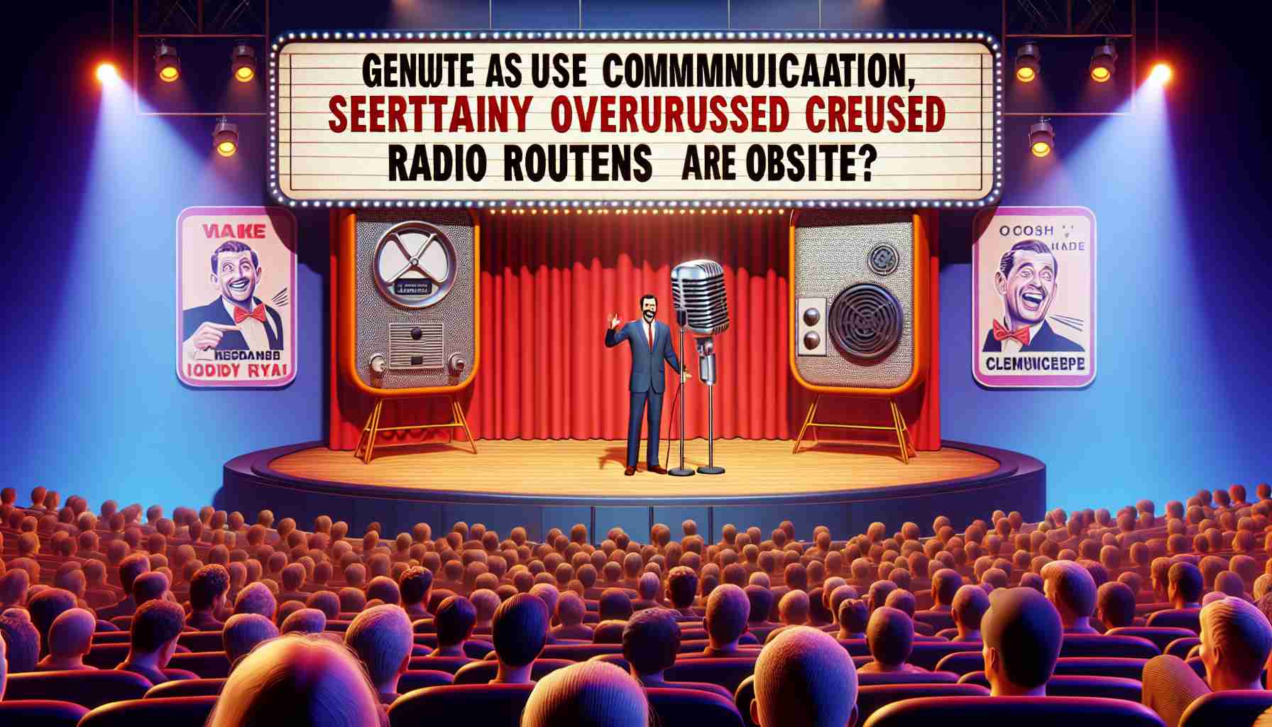 Is This Radio Routine Obsolete? Comedian Sparks Debate on Cluttered Communication!