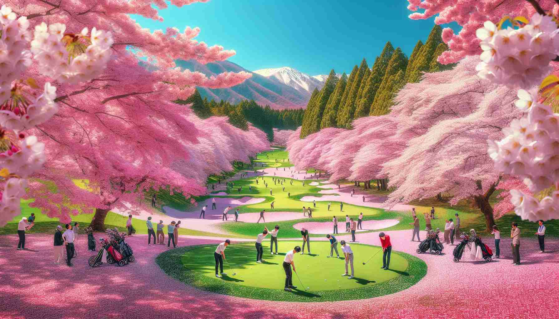 Discover Golf Amid Glorious Cherry Blossoms: Karuizawa’s Sakura Spectacle