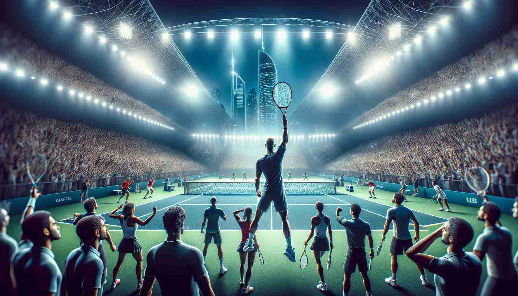 Un Tournoi de Tennis Électrisant à Abu Dhabi : Qui S'imposera ?